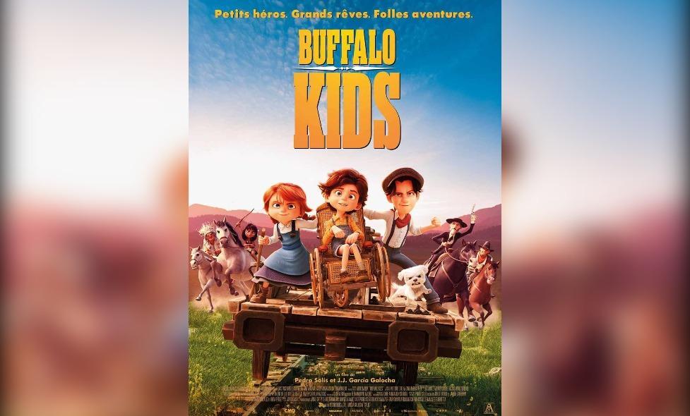 Affiche du film "Buffalo Kids" - Agrandir l'image, fenêtre modale